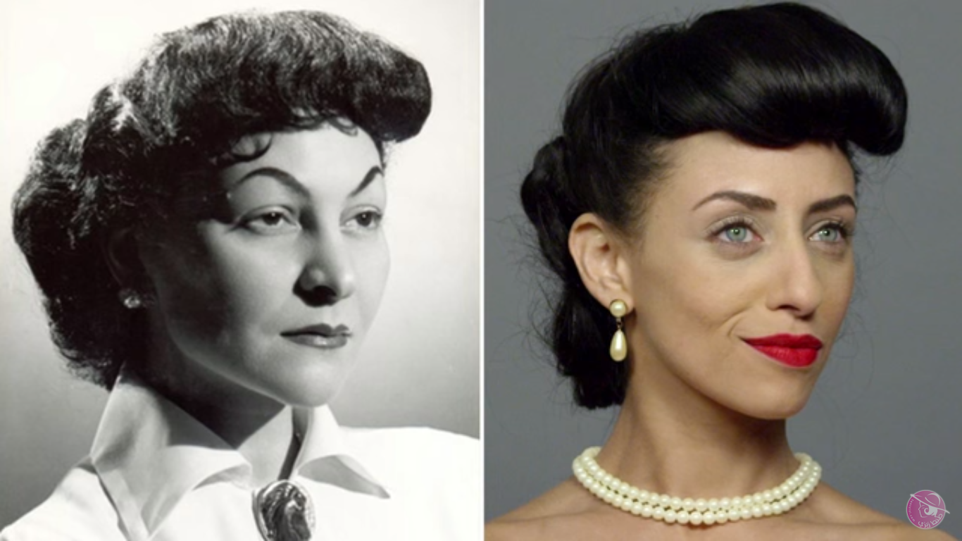 1950-2-Doria Shafik vs model
