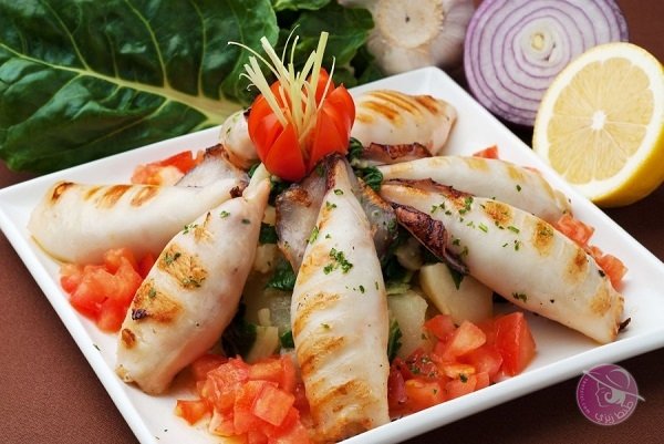 سبيط محشو بالجمبري